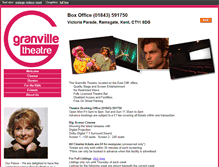 Tablet Screenshot of granvilletheatre.com